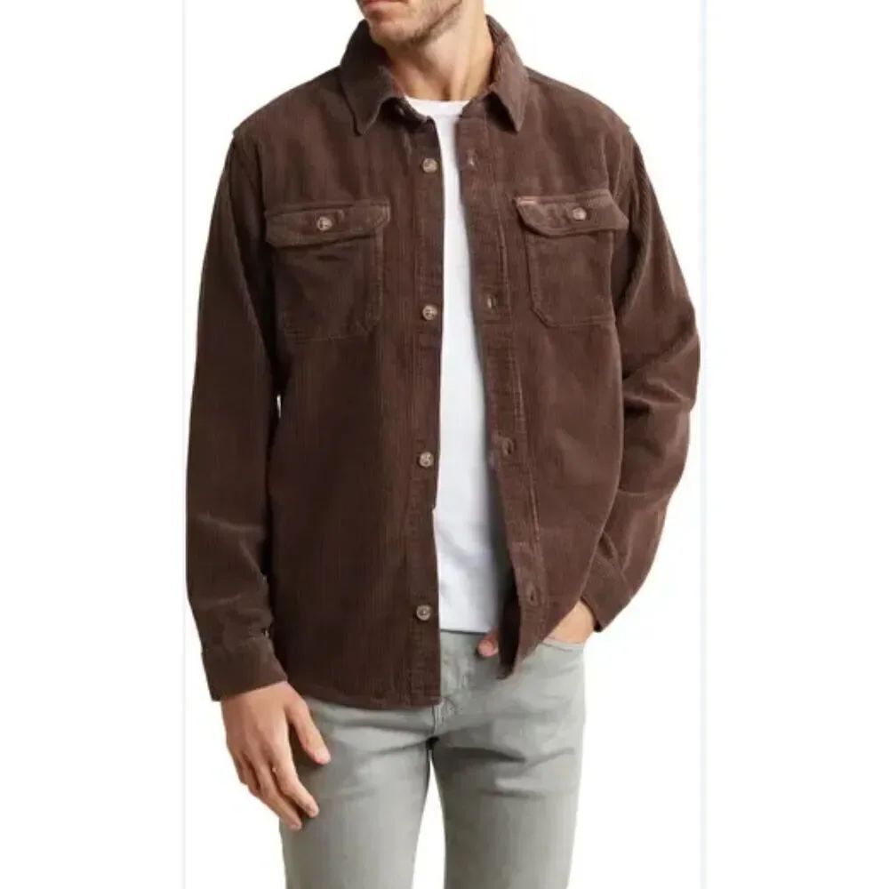 Buffalo David Bitton NWT Jeremias Corduroy Shirt Jacket Sz XXXL